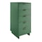 Manhattan Comfort Granville Sage Green 5-Drawer Tall Dresser and 3-Drawer Standard Dresser, Set of 2 GRAN013 - alternate 6